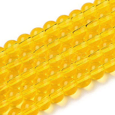 Transparent Glass Beads Strands LS-GLAA-T032-T4mm-11-1