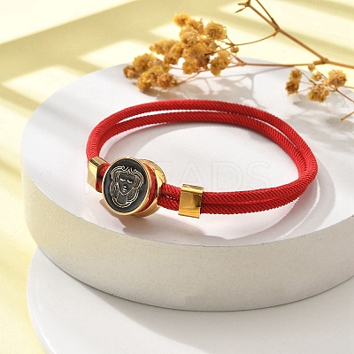 Constellation Nylon Cords Multi-strand Bracelets BJEW-U016-01B-11-1