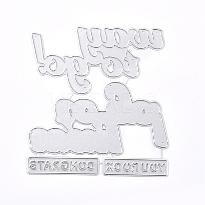 Carbon Steel Cutting Dies Stencils DIY-I083-03P-1