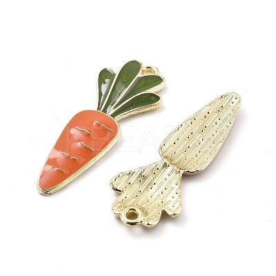 Easter Alloy Enamel Pendants ENAM-E360-01G-03-1