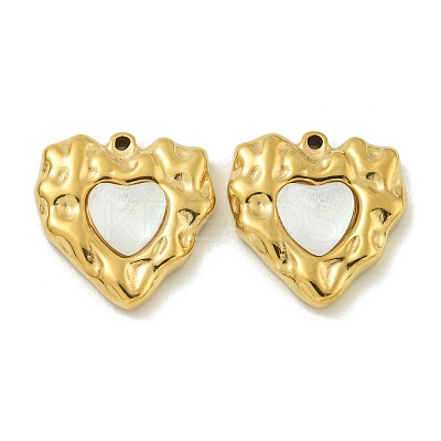 304 Stainless Steel Pendants STAS-L022-046G-04-1