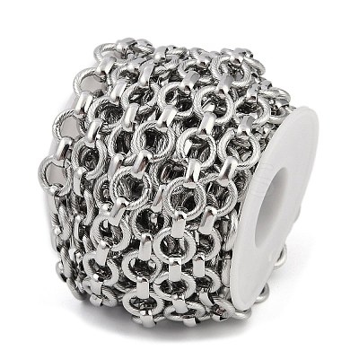Non-Tarnish 304 Stainless Steel Link Chains CHS-A013-04P-02-1