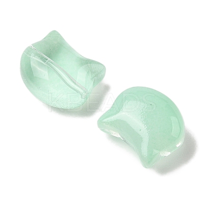 Transparent Spray Paint Glass Beads GLAA-Z011-03A-1