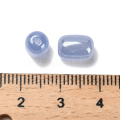 Opaque Glass Beads GLAA-Z012-01L-1