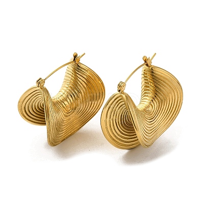 304 Stainless Steel Hoop Earring EJEW-Q796-05G-1