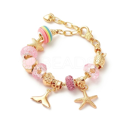 DIY European Bracelet Making Kit DIY-E064-01KCG-01-1