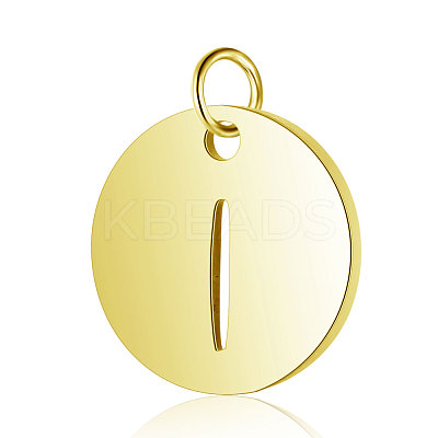 304 Stainless Steel Charms Ion Plating(IP) A-STAS-S105-T514G-I-1