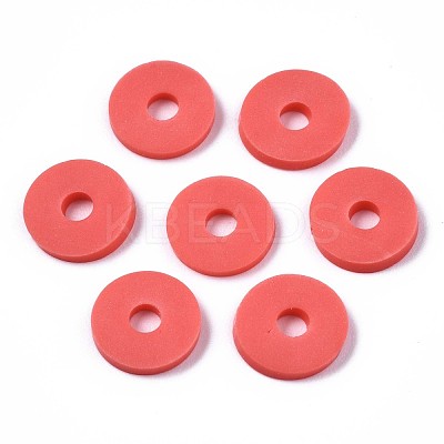 Handmade Polymer Clay Beads CLAY-R067-8.0mm-B14-1
