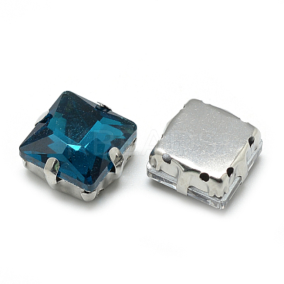 Sew on Rhinestone RGLA-T037-10x10mm-15-1
