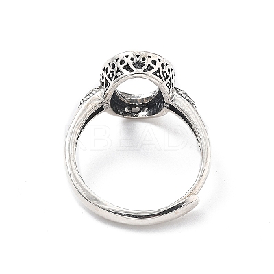 925 Sterling Silver Adjustable Ring Components STER-C011-10AS-1