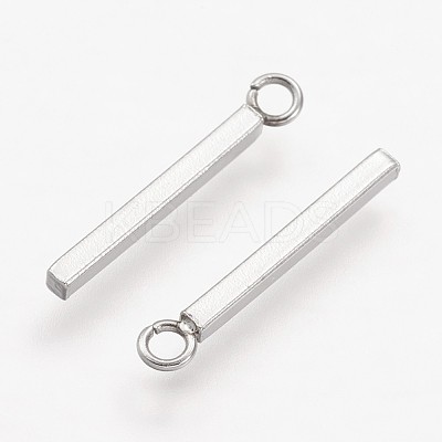 Tarnish Resistant 304 Stainless Steel Pendants STAS-F041-53-1