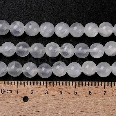 Natural Green Jade Beads Strands G-Q162-A01-E01-05-1