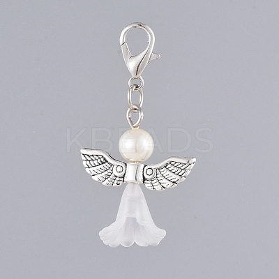 Acrylic Pendants HJEW-JM00384-01-1