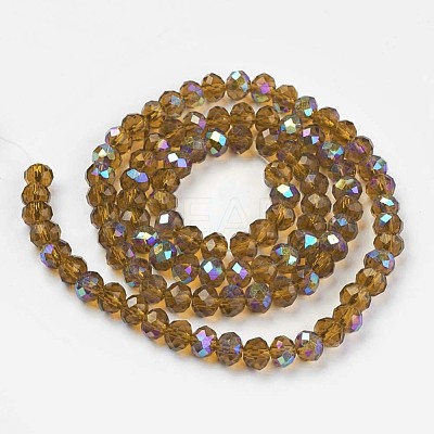 Electroplate Glass Beads Strands EGLA-A034-T10mm-L10-1
