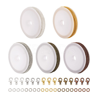 DIY Chain Necklace Making Kit DIY-BT0001-39-1