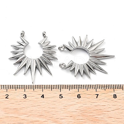Non-Tarnish 201 Stainless Steel Pendants STAS-Z057-05P-1