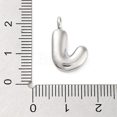 Rack Plating Brass Balloon Letter Pendants X-KK-C050-01P-J-1