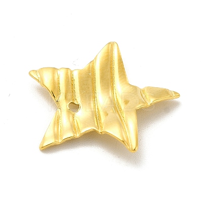 Ion Plating(IP) 201 Stainless Steel Pendants STAS-G296-03G-1