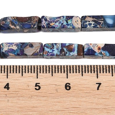 Natural Imperial Jasper Beads Strands G-P391-A08-1