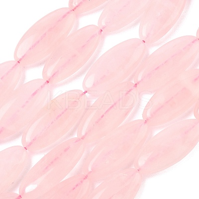 Natural Rose Quartz Beads Strands G-B078-E15-01-1