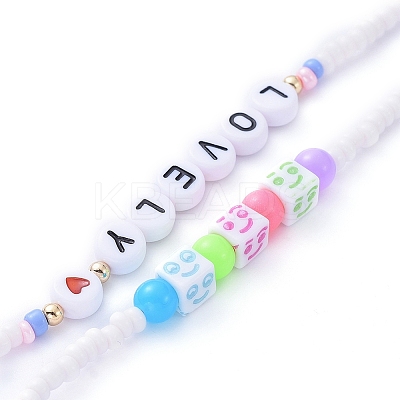 (Jewelry Parties Factory Sale)Personalized Dual-use Items NJEW-JN02846-1