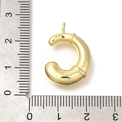 Rack Plating Brass Pendants KK-I722-08G-C-1