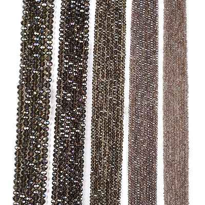 Electroplate Glass Beads Strands LS-EGLA-A034-T8mm-B19-1