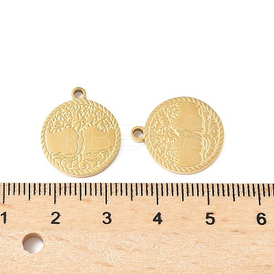 304 Stainless Steel Pendants STAS-R168-13G-1