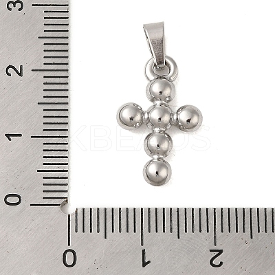 Non-Tarnish 304 Stainless Steel Pendants STAS-C103-30A-P-1