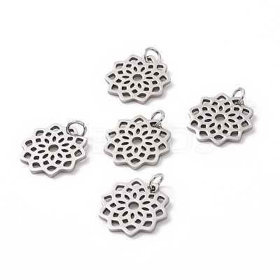 Tarnish Resistant 304 Stainless Steel Pendants STAS-S105-T516S-1
