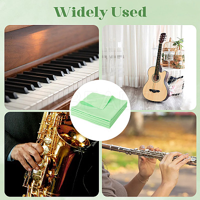 Microfiber Musical Instrument Pipe Cleaning Cloth AJEW-WH20054-053D-1
