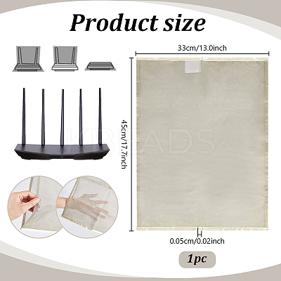 Cloth Security Faraday Bags for Key-Fob Protector ABAG-WH0048-43-1