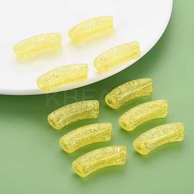 Transparent Crackle Acrylic Beads LS-CACR-S009-001B-N85-1
