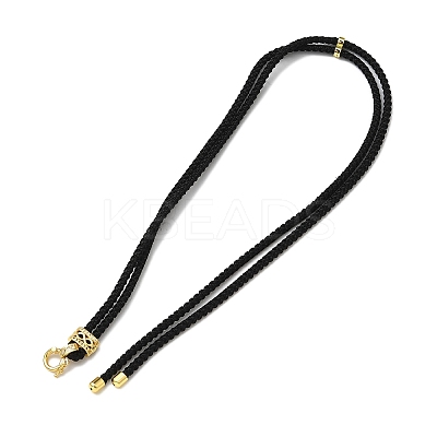 Nylon Cord Necklaces Findings LS-KK-Q019-10G-04-1