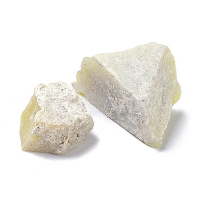 Rough Raw Natural Lemon Quartz(Heated) Beads G-C231-01-1