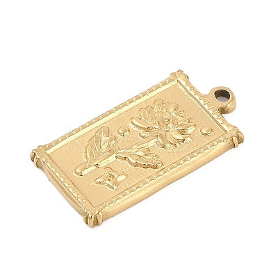 304 Stainless Steel Pendants STAS-I325-115D-G-1