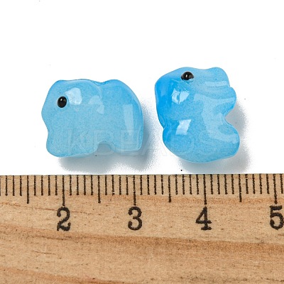 Handmade Transparent Glass Beads GLAA-N0028-01B-1