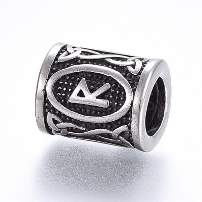304 Stainless Steel Beads STAS-H460-01AS-19-1