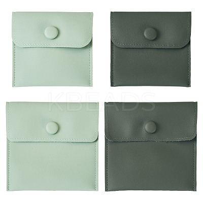 4Pcs 4 Styles PU Imitation Leather Jewelry Storage Bags ABAG-TA0001-64-1