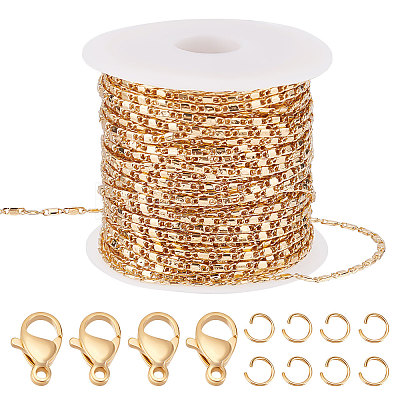 DIY Chain Bracelet Necklace Making Kit DIY-BBC0001-15-1