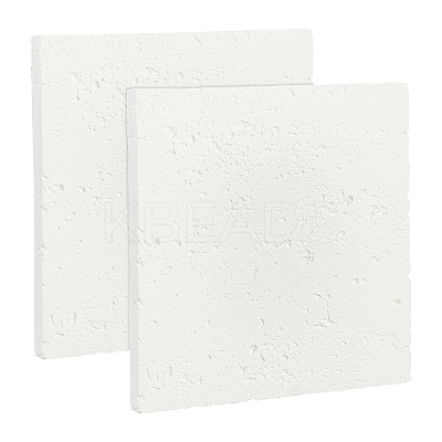 Gesso Jewelry Display Plate DJEW-WH0015-98B-1