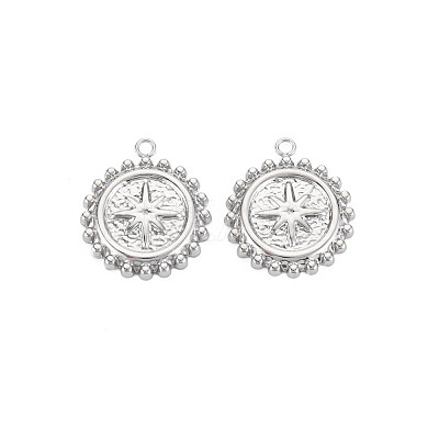 Non-Tarnish 304 Stainless Steel Pendants STAS-N097-180P-1