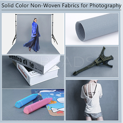 Solid Color Non-Woven Fabrics for Photography DIY-WH0568-09B-1