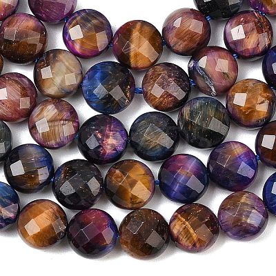 Natural Tiger Eye Beads Strands G-F812-B03-01B-1