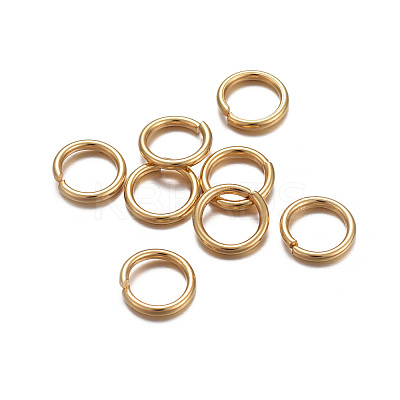 304 Stainless Steel Open Jump Rings LS-X-STAS-L187-7x1mm-G-1