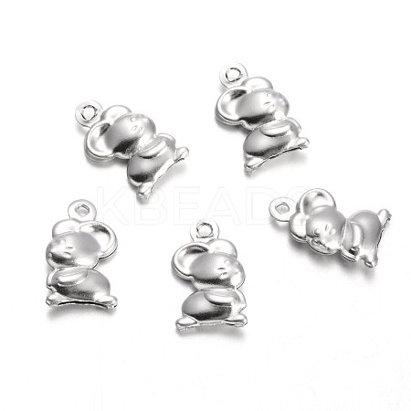 Tarnish Resistant 316L Surgical Stainless Steel Charms LS-STAS-M225-04-1