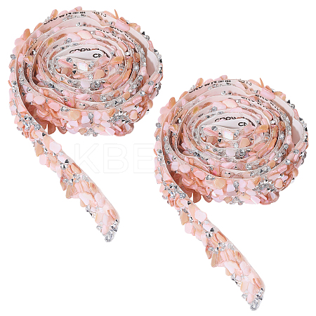 2Pcs Hotfix Rhinestone OCOR-GL0001-09-1