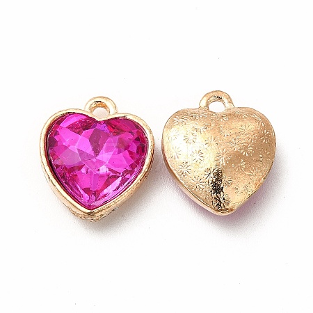 Faceted Glass Rhinestone Pendants GLAA-I051-B20-1