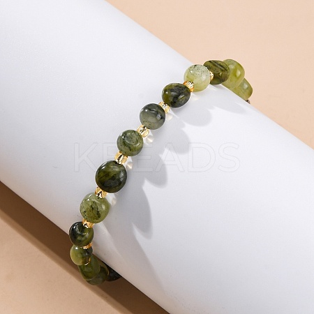 Natural Rutilated Quartz Beaded Bracelets for Women G-P563-07P-04-1