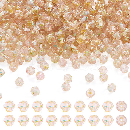 Picasso Baking Paint Glass Seed Beads SEED-TA0001-62A-1